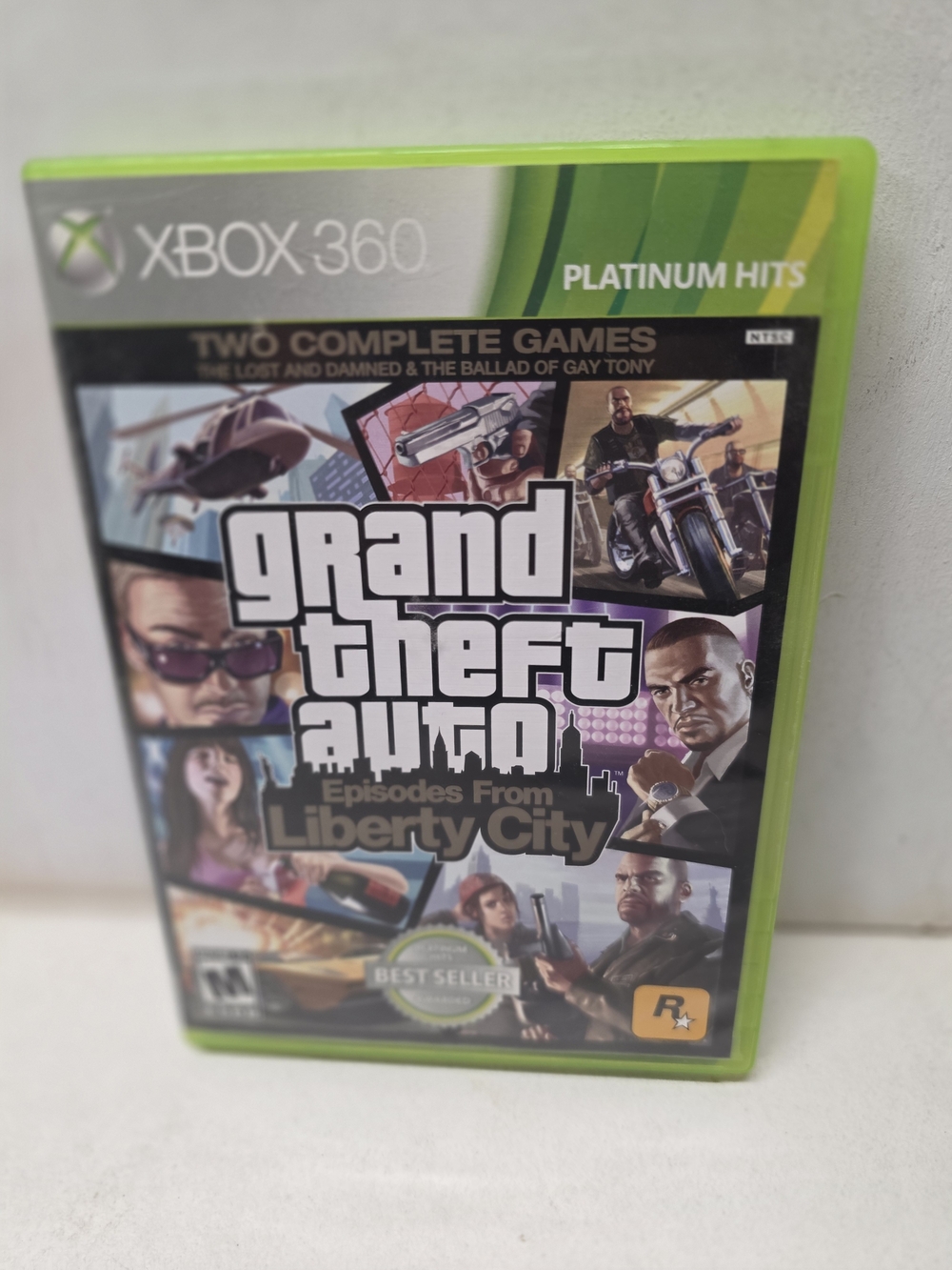 GTA Episodes From Liberty City Xbox 360 Platinum Hits Manual Tested Working